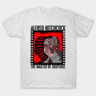 Alfred Hitchcock The Master of Suspense T-Shirt